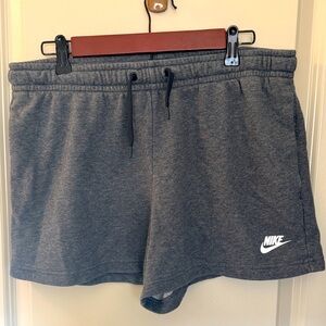 Nike Women's Charcoal Athletic Shorts sz L